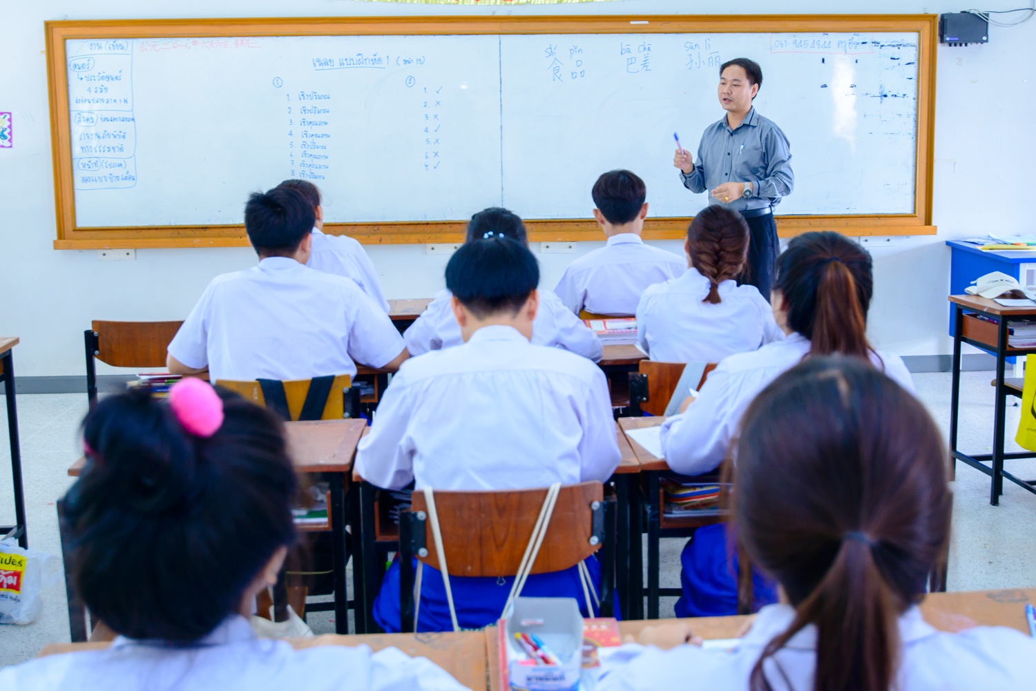 การเรียนการสอนวิชาภาษาจีน