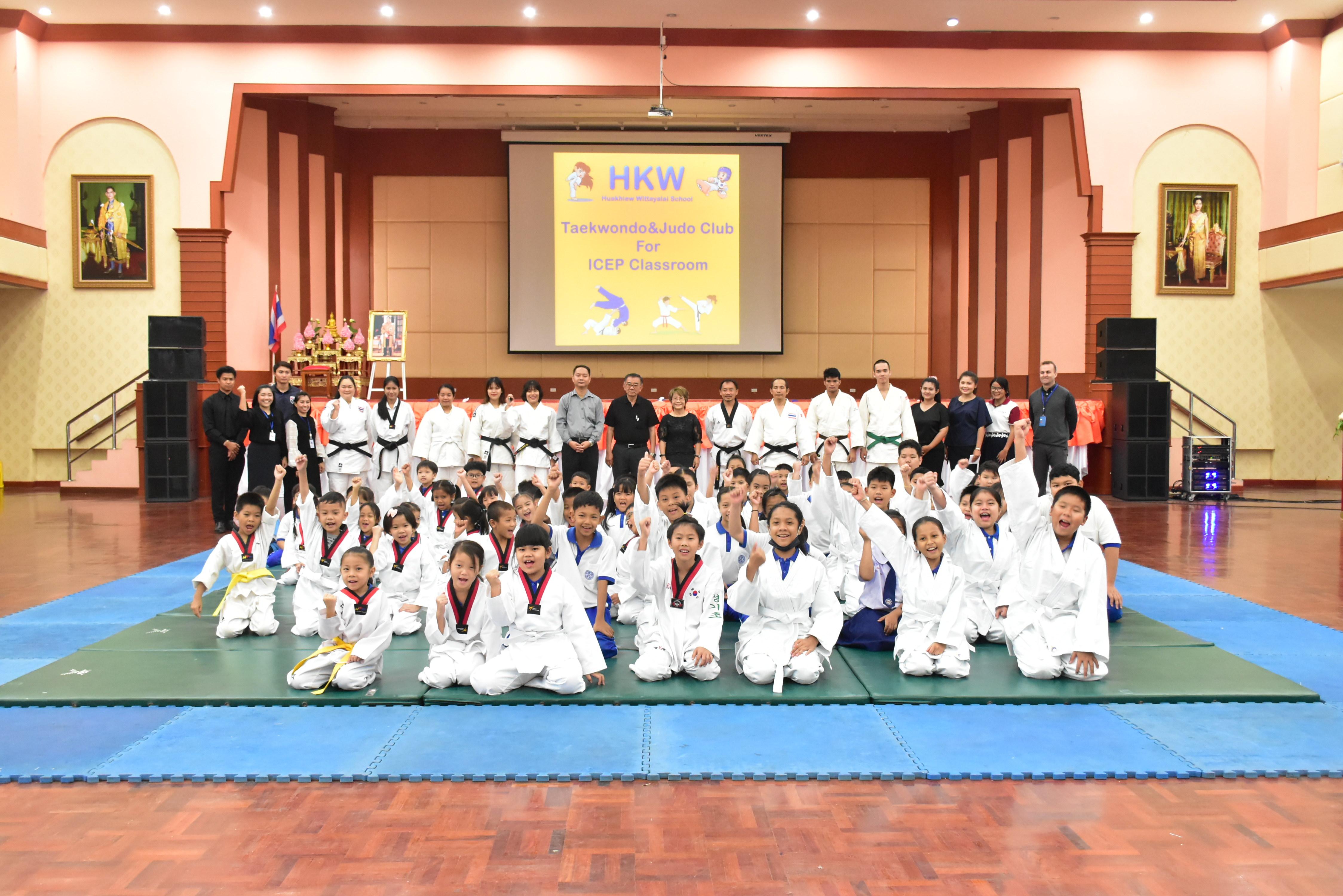 การเรียนการสอนเทควันโดและยูโด สำหรับห้องเรียน ICEP